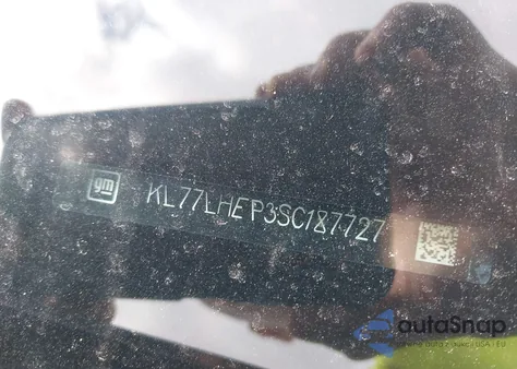 2025 Chevrolet Trax Fwd Lt из США, поврежденный, VIN KL77LHEP3SC187727